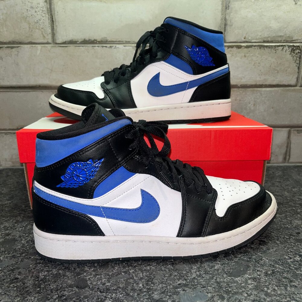 Nike Men's Air Jordan's 1 Royal/Black/White size 9